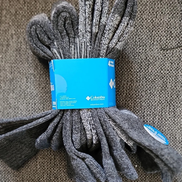 Columbia Gray Casual Socks with Textured Knit - Picture 4 of 5